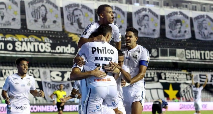 Boca cayó sin atenuantes 3-0 ante Santos y quedó eliminado de la Copa Libertadores