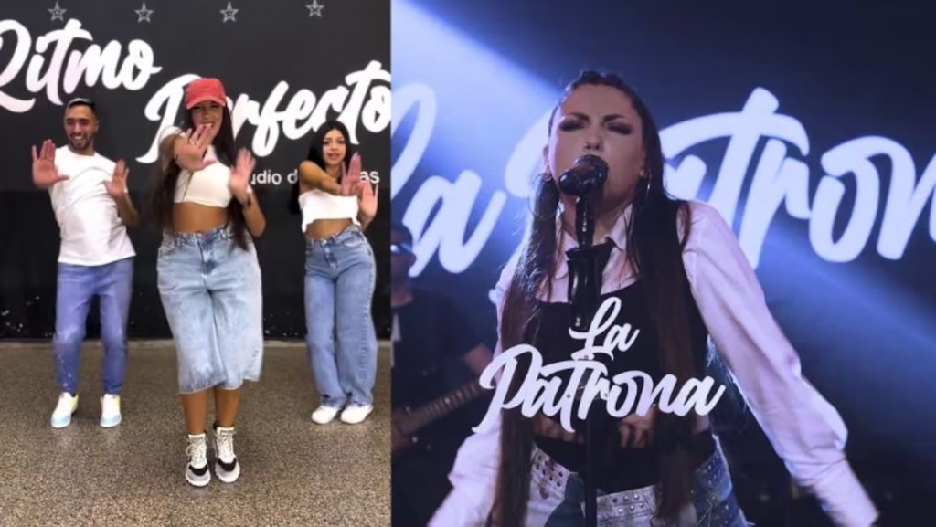 Vane Velázquez presentó el challenge de “Mala fama”, el último estreno de Banda Mix