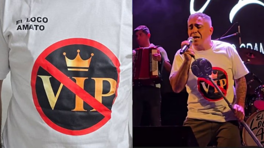 El Loco Amato : “En el cuarteto somos todos iguales” y apuntó contra los espacios VIP