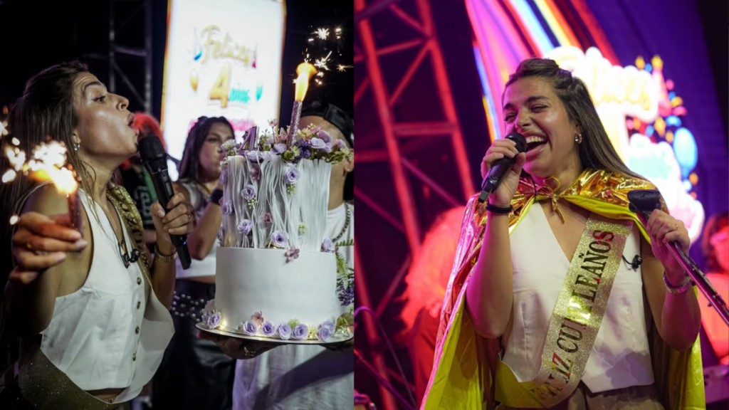 Euge Quevedo festejó sus 4 años junto a la LBC con invitados y una dedicatoria especial