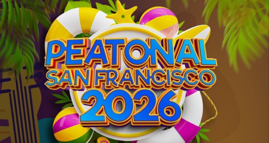 El próximo domingo vuelve la Peatonal San Francisco en el renovado Centro Cívico