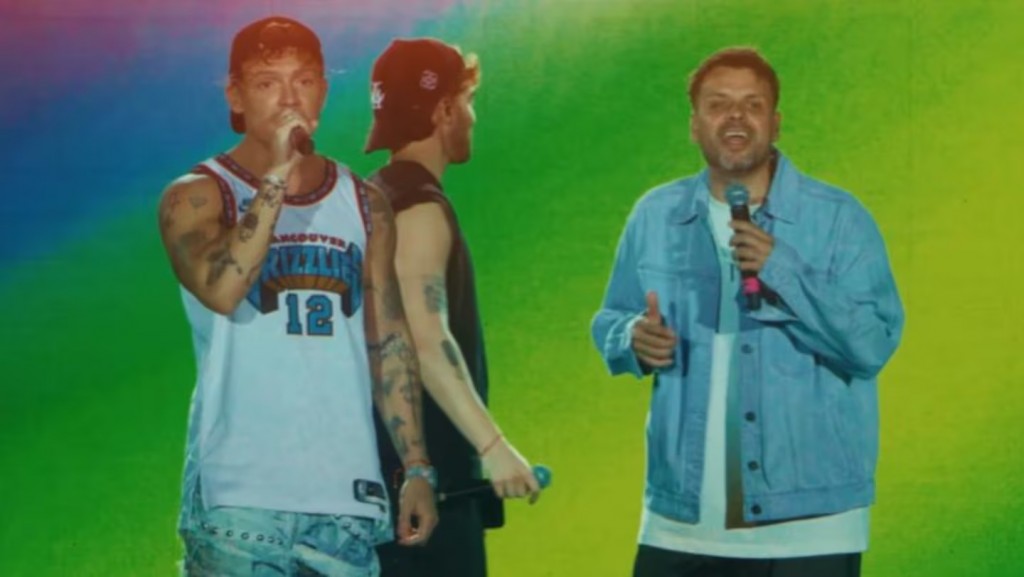 Q’ Lokura e Ian Lucas lanzaron una versión cuartetera de “Caraluna” desde el Vélez del youtuber Fede Vigevani