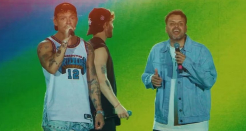 Q’ Lokura e Ian Lucas lanzaron una versión cuartetera de “Caraluna” desde el Vélez del youtuber Fede Vigevani