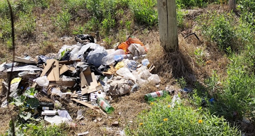 Minibasurales: se cargaron m&aacute;s de 10 camiones con basura en barrios Parque y La Milka