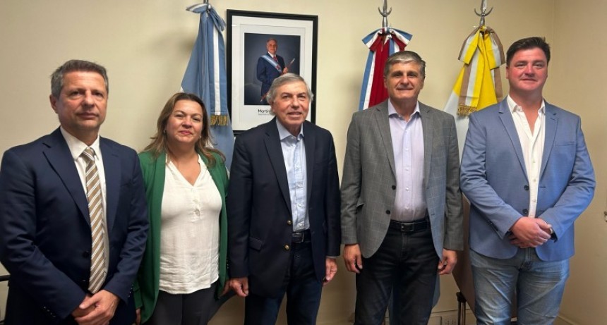 Bernarte viajó a Córdoba para preparar detalles de una importante misión comercial a China
