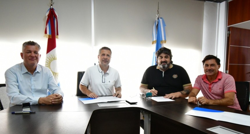 La Municipalidad firm&oacute; un convenio de comodato con el Club Atl&eacute;tico La Milka