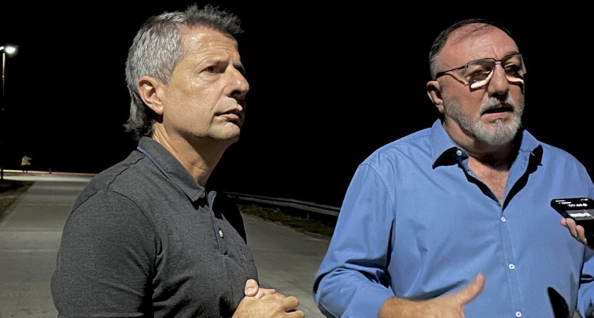 San Francisco y Frontera habilitaron luminarias con tecnolog&iacute;a LED solar en el acceso del camino interprovincial hacia la Autov&iacute;a 19