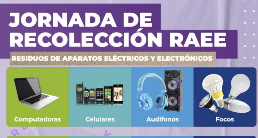 La Municipalidad desarrolla campaña de recolección de RAEE