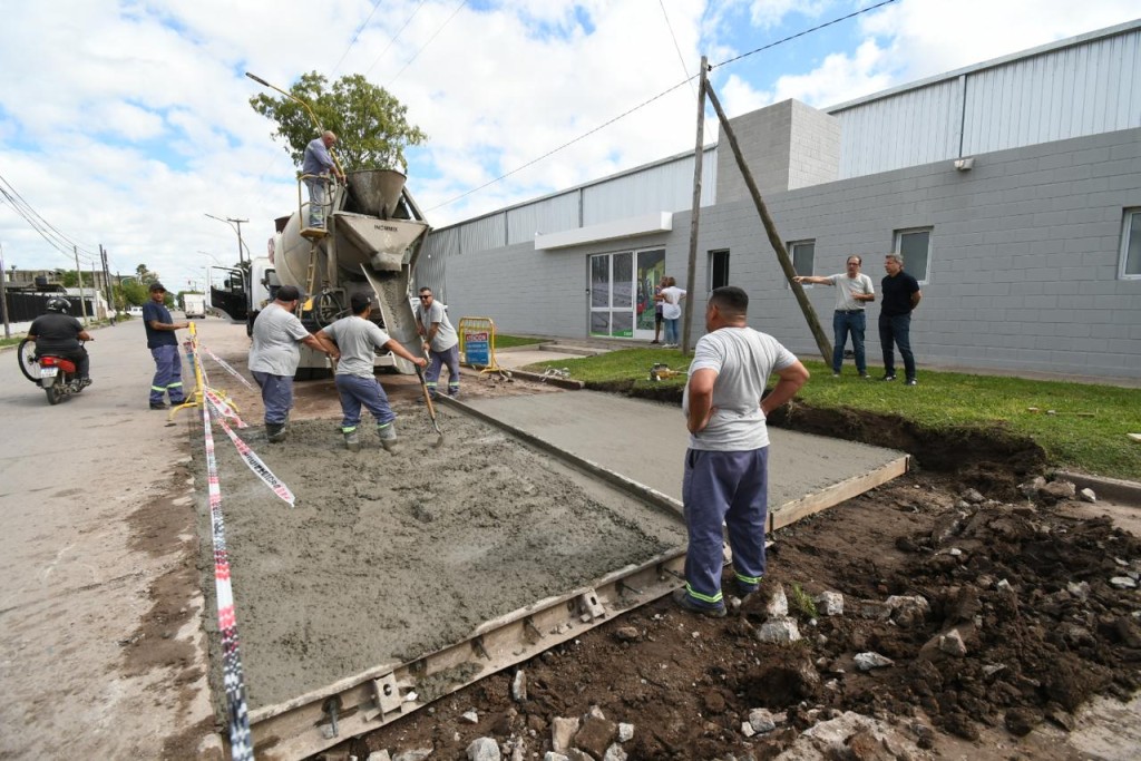 Siguen los trabajos de bacheo en distintos puntos de la ciudad