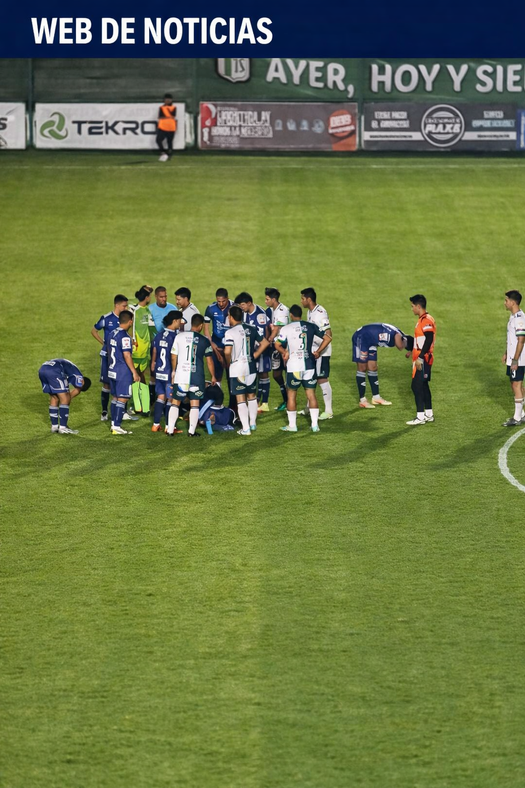 Partido descolorido.