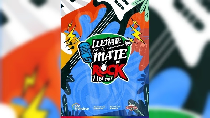 Segunda fecha de Llenate el Mate de Rock .