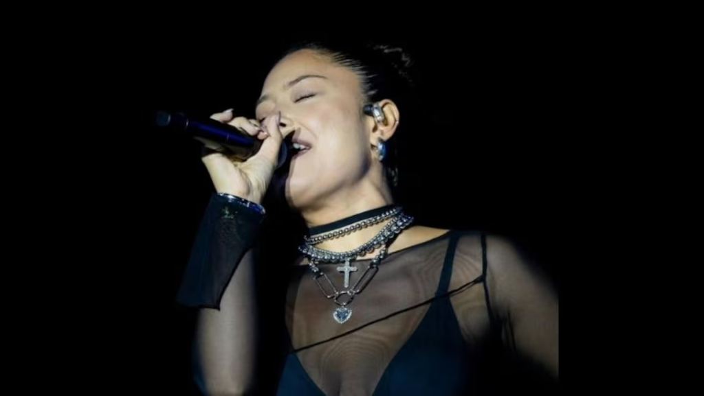 Valentina M&aacute;rquez brill&oacute; en el Kempes antes del show de Ricky Martin.