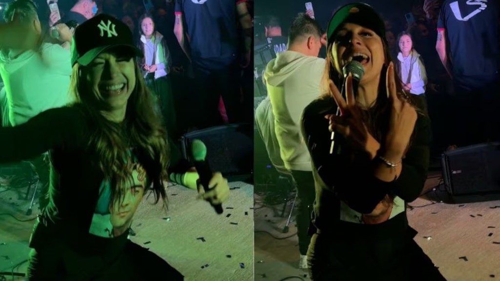 &iexcl;Una muchacha de barrio! Magui Olave sigue recorriendo C&oacute;rdoba y brill&oacute; en el coraz&oacute;n de Barrio Ferreyra.