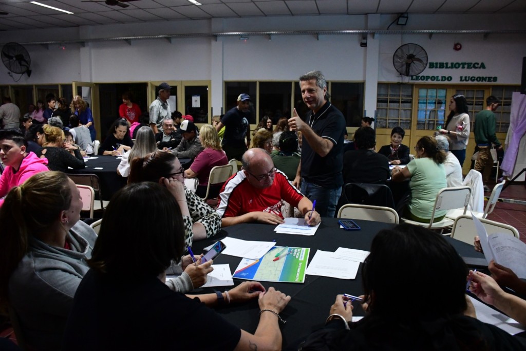 Barrio Roque S&aacute;enz Pe&ntilde;a hizo su aporte para construir el San Francisco del Futuro.