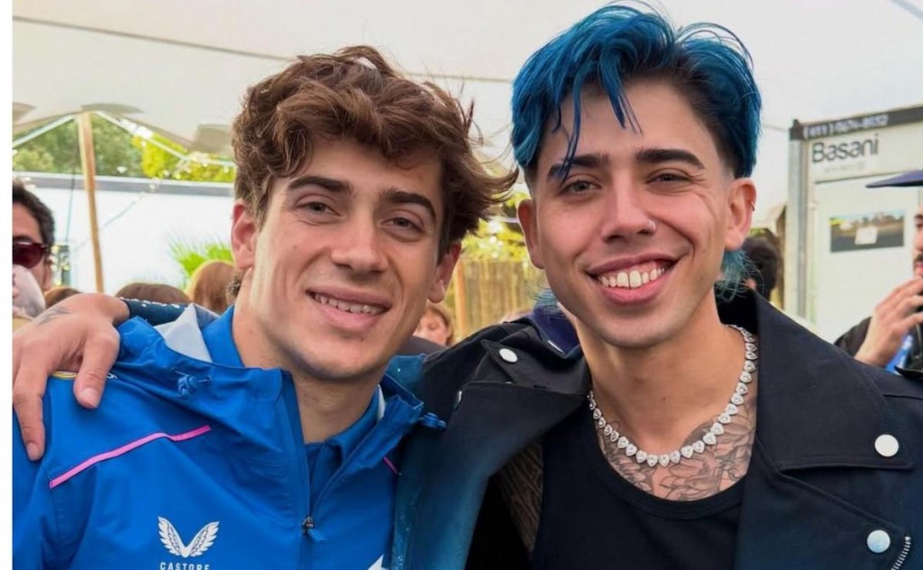 Luckra llev&oacute; todo su cuarteto al Road Show de Franco Colapinto en Buenos Aires.