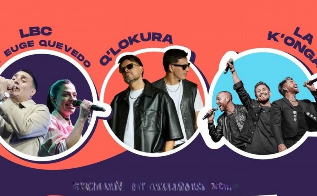 Festival Kil&oacute;metro: cu&aacute;ntas colaboraciones hicieron La Konga, Lbc y Q' Lokura.