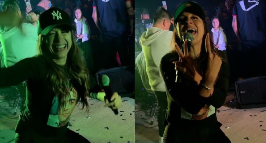 &iexcl;Una muchacha de barrio! Magui Olave sigue recorriendo C&oacute;rdoba y brill&oacute; en el coraz&oacute;n de Barrio Ferreyra.