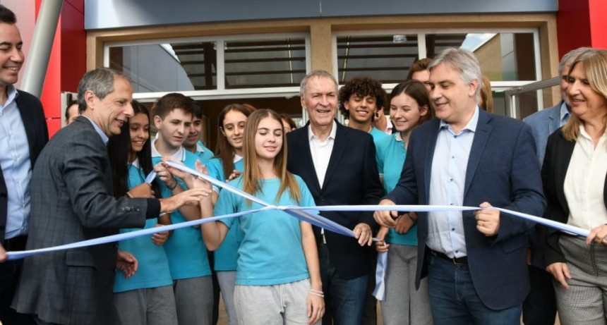 Schiaretti visitó la ciudad para la inauguración de importantes obras para San Francisco