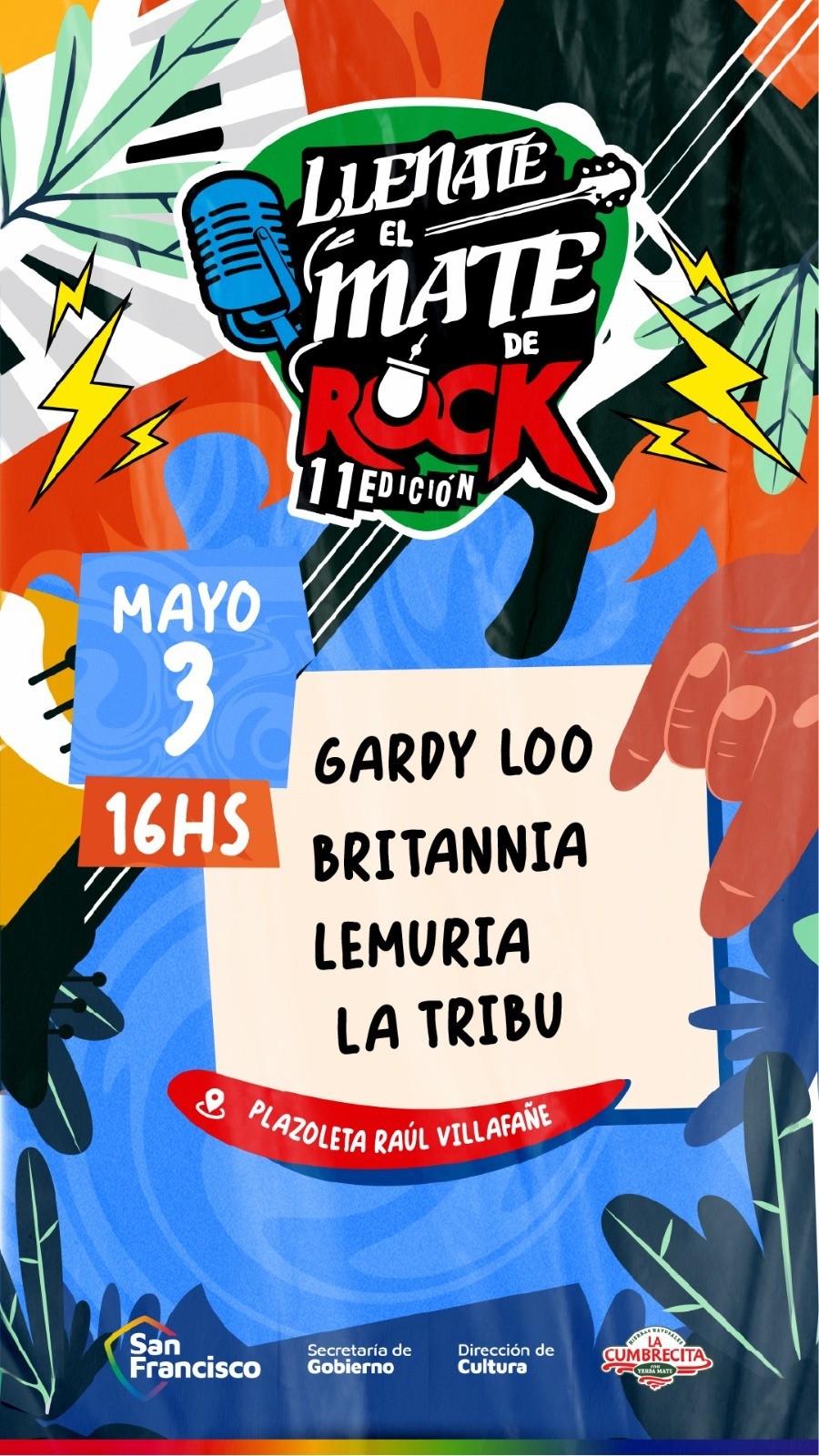 Se viene una nueva fecha del &ldquo;Llenate el Mate de Rock&rdquo;.