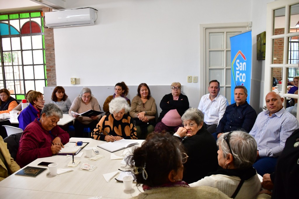 Comenzaron los Talleres Socio Recreativos para Adultos Mayores en San Francisco.