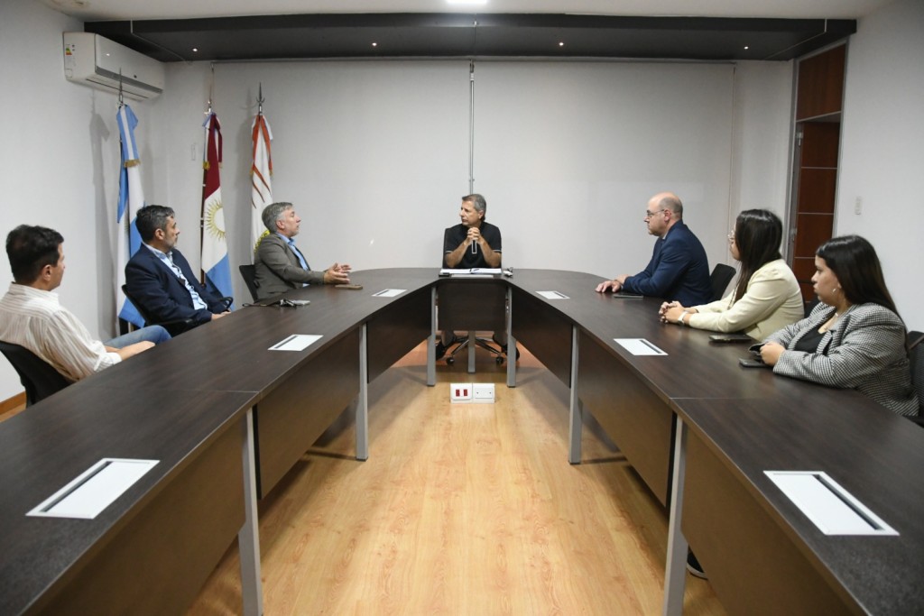 Bernarte recibi&oacute; a las nuevas autoridades de Cruz Roja Argentina filial San Francisco.