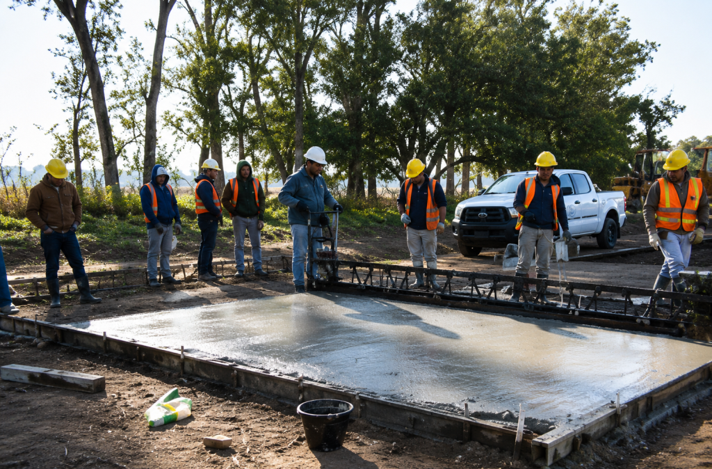 Con sus primeras calles pavimentadas avanzan las obras en el loteo La Arbolada.