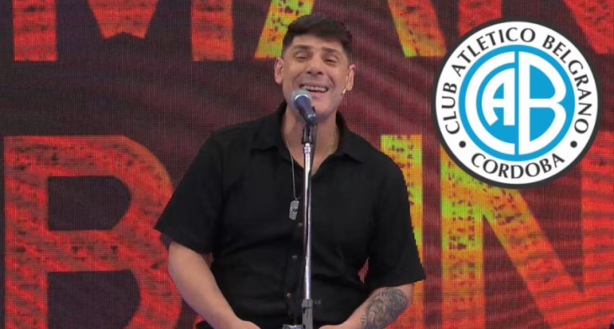 Marcos Bainotti regal&oacute; una emocionante canci&oacute;n a los hinchas de Belgrano y habl&oacute; sobre su pasi&oacute;n por el Pirata.