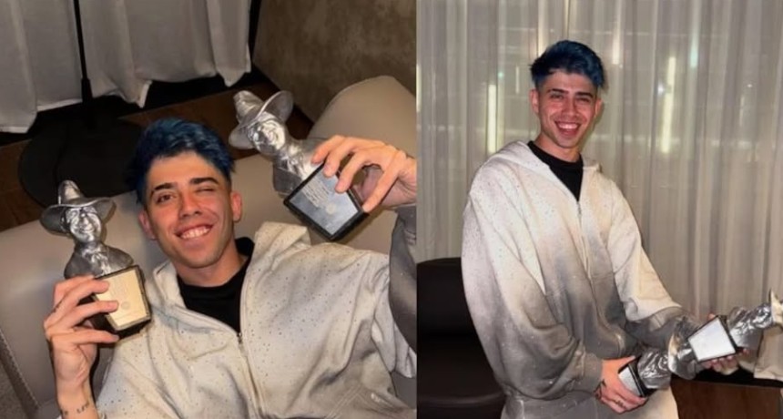 Luck Ra fue el ganador de las dos ternas cuarteteras en los Premios Gardel.