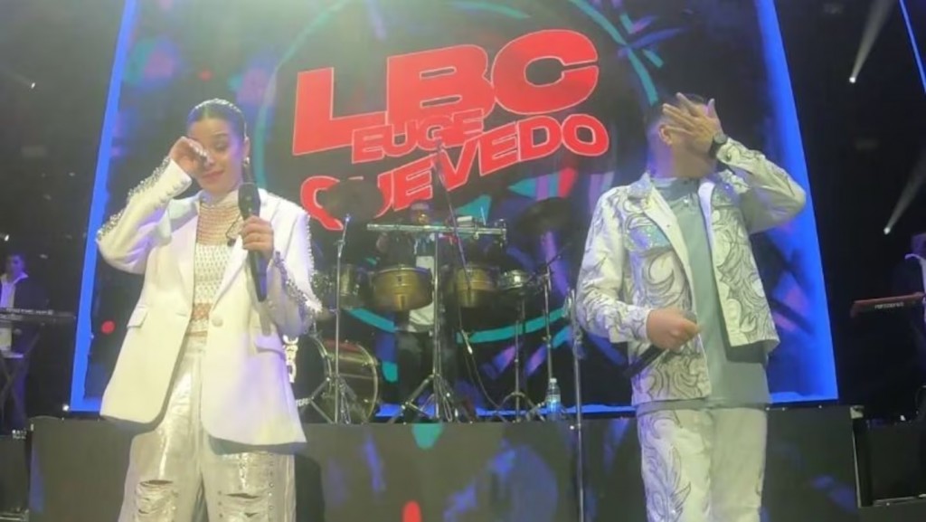 LBC y Euge Quevedo revivieron su primer Movistar con un enganchado en vivo
