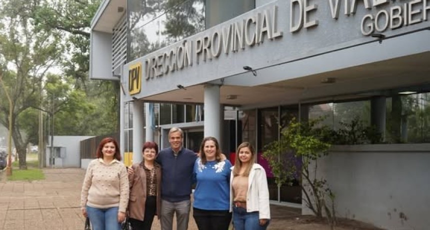 Visita a la Dirección Provincial de Vialidad: Avanzan las gestiones para la iluminación en el nuevo acceso.