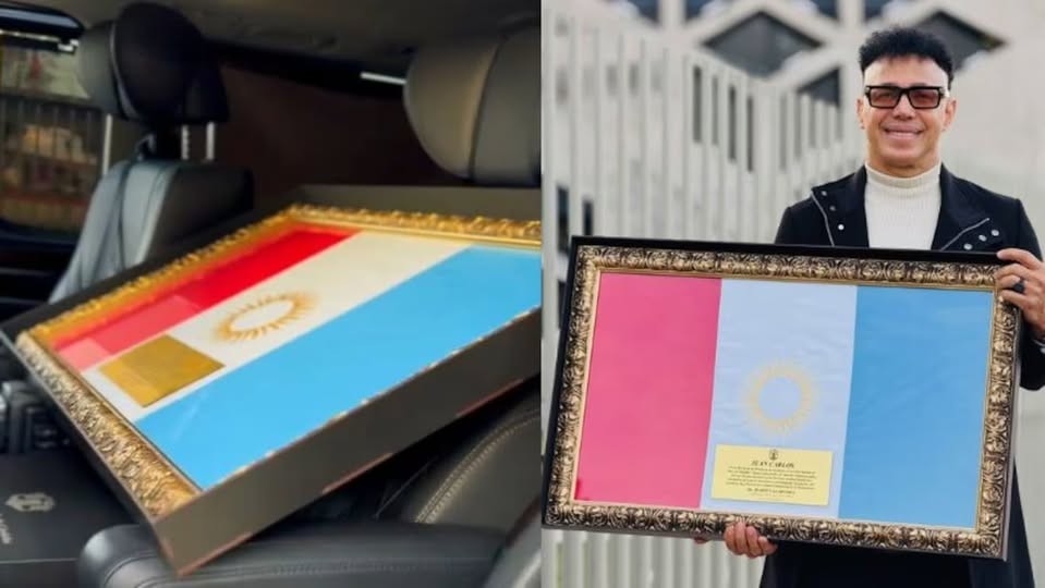El Gobierno de C&oacute;rdoba homenaje&oacute; a Jean Carlos por sus m&aacute;s de 30 a&ntilde;os de trayectoria en la m&uacute;sica.
