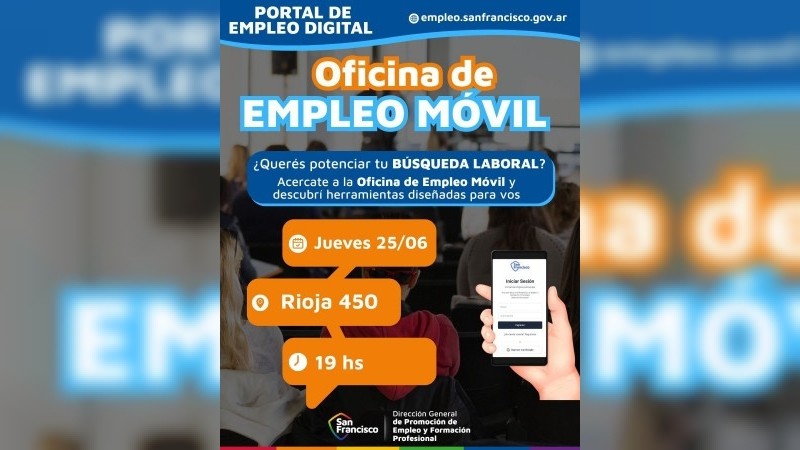 La Oficina de Empleo M&oacute;vil llega al barrio La Milka.