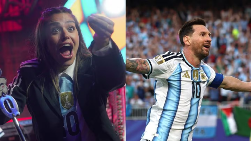 Euge Quevedo enloqueci&oacute; con la victoria de Argentina y se lo dedic&oacute; a los anti-Messi.