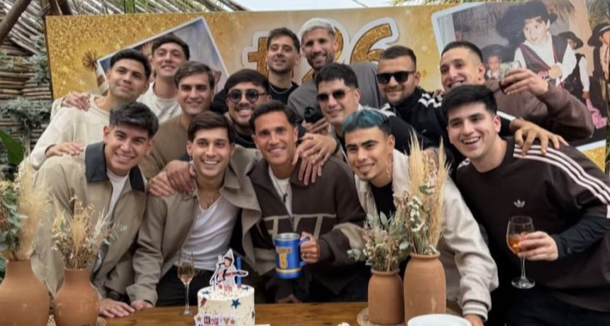 Joac&oacute; Mart&iacute;n festej&oacute; su cumplea&ntilde;os con amigos, influencers, m&uacute;sicos y hasta los campeones del f&uacute;tbol argentino