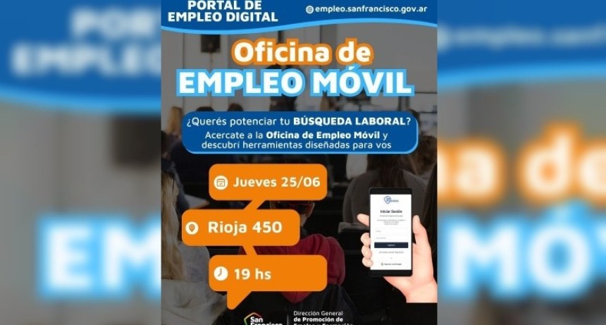 La Oficina de Empleo M&oacute;vil llega al barrio La Milka.