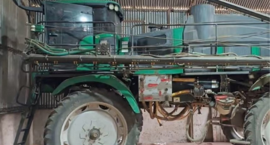 Agroquímicos: se clausuraron dos máquinas autopropulsadas en Devoto y Oncativo