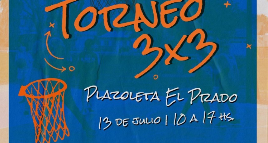 Se viene la tercera edición del torneo de basket 3x3 en barrio El Prado