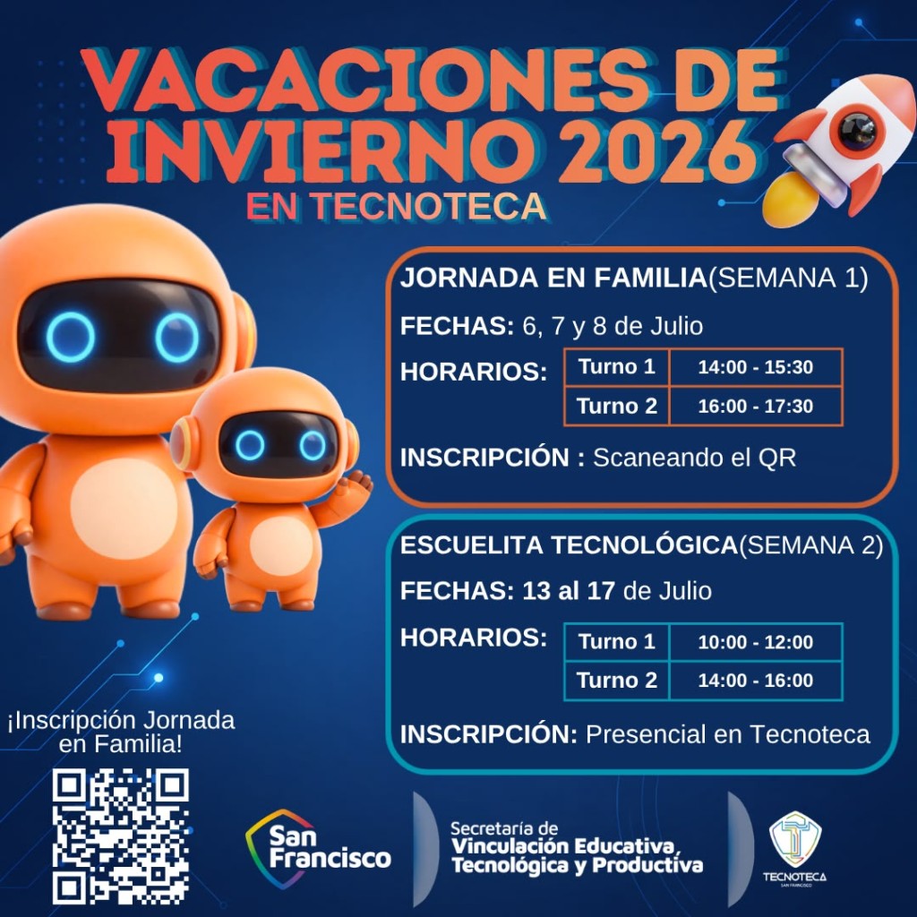 Vacaciones de invierno 2026: el municipio presenta una amplia agenda de actividades para ni&ntilde;os y familias.