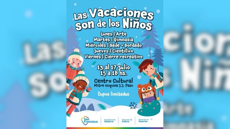 Inscripciones abiertas para el programa Las Vacaciones son de los Ni&ntilde;os en el Centro Cultural.