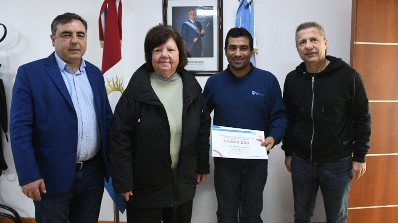 Dos instituciones de la ciudad recibieron aportes para el desarrollo de proyectos y mejoras.