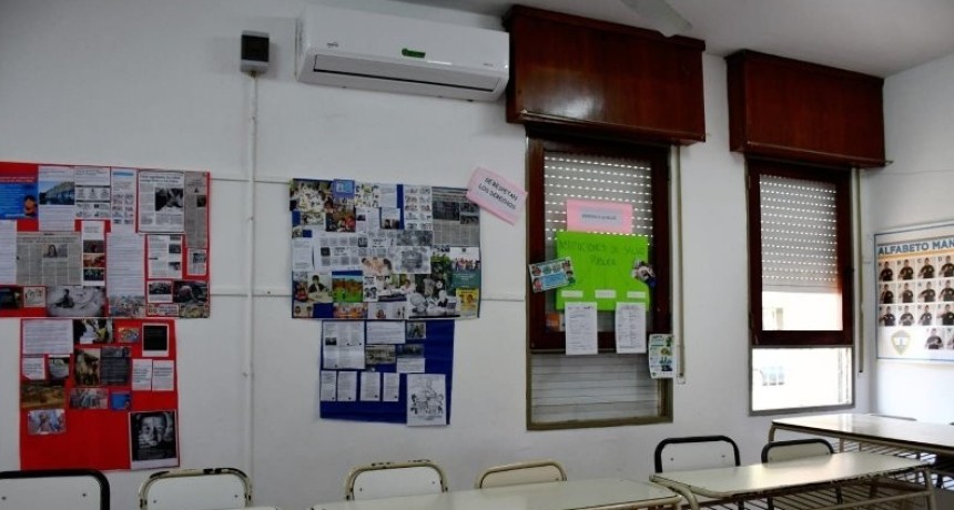Se incorporaron 19 equipos de climatizaci&oacute;n en diferentes establecimientos educativos.