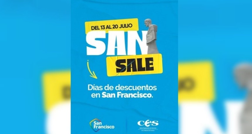 SAN SALE: ya funciona la plataforma oficial con m&aacute;s de 140 comercios adheridos y promociones exclusivas.