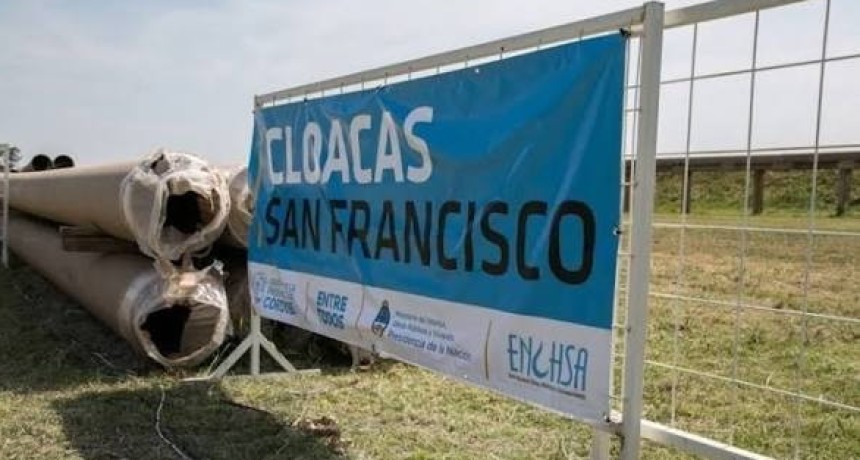 San Francisco avanza con una obra hist&oacute;rica que permitir&aacute; llevar las cloacas a gran parte del noroeste de la ciudad.