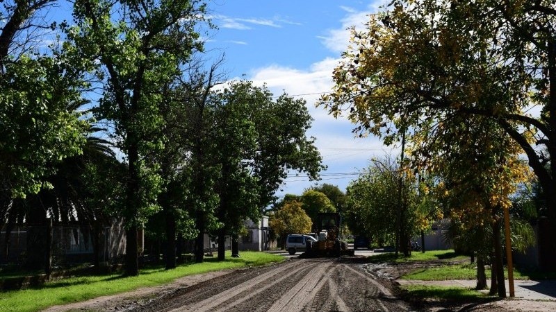 Durante el primer semestre del a&ntilde;o ya se repararon el 86 % de las calles de tierra de la ciudad.