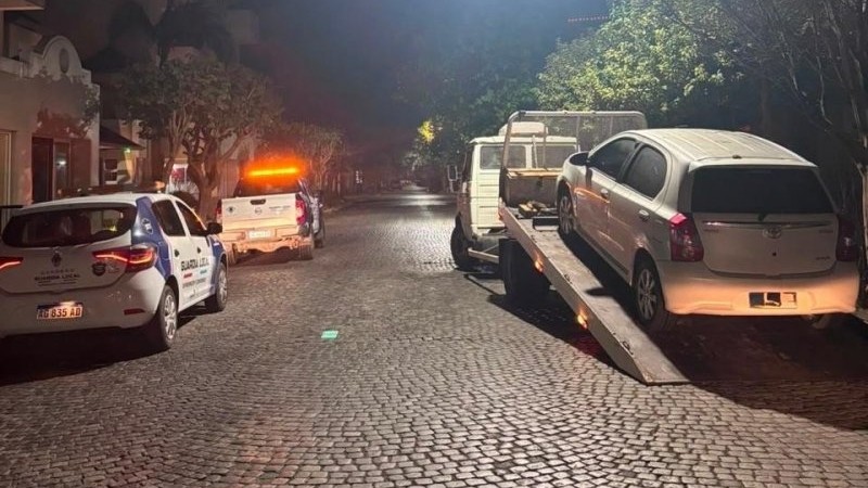 Secuestraron nuevamente un auto por alcoholemia positiva.