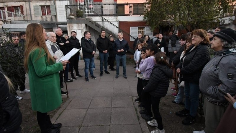 Bernarte inaugur&oacute; la sede del Consejo Barrial de Prevenci&oacute;n y Convivencia en barrio Roque S&aacute;enz Pe&ntilde;a.