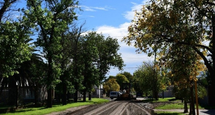 Durante el primer semestre del a&ntilde;o ya se repararon el 86 % de las calles de tierra de la ciudad.