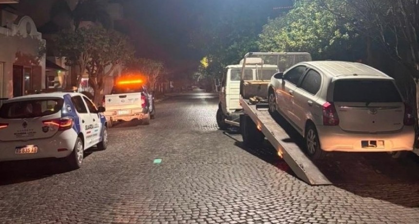 Secuestraron nuevamente un auto por alcoholemia positiva.