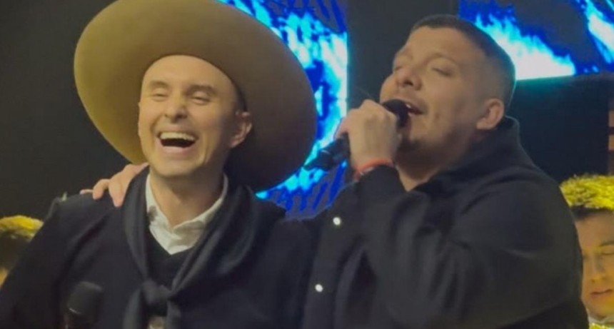 Dami&aacute;n C&oacute;rdoba y Paquito Oca&ntilde;o sorprendieron con una versi&oacute;n chamamecera de &ldquo;Qu&eacute; Tal&rdquo;.