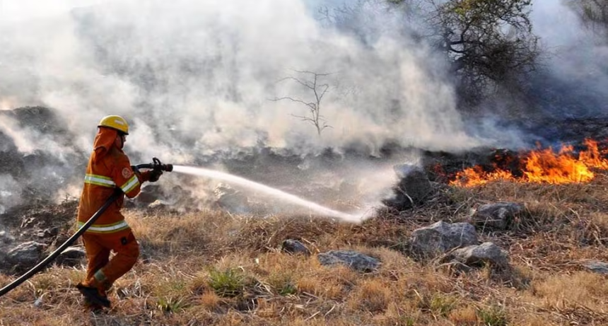 C&oacute;rdoba en alerta: advierten que el riesgo de incendios forestales ser&aacute; muy alto.